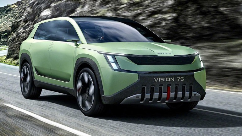 Skoda Vision 7S Concept – Το ηλεκτρικό 7θέσιο της Skoda με 600χλμ. αυτονομία και φουτουριστική εμφάνιση